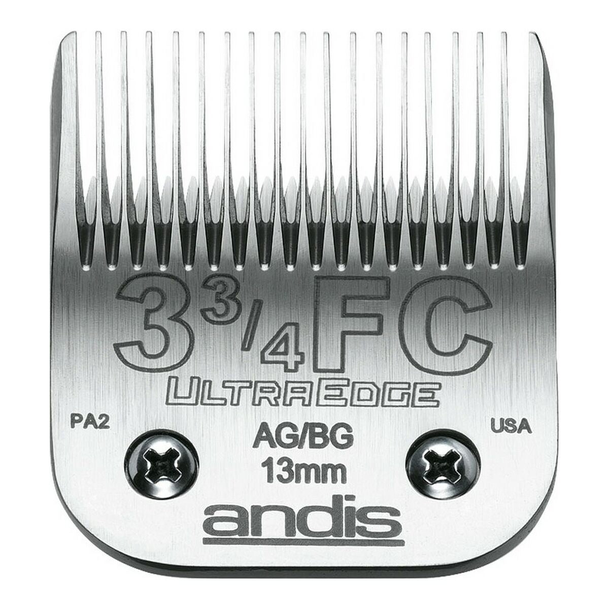 Shaving razor blades Andis 3 3/4FC Steel Chromed-0