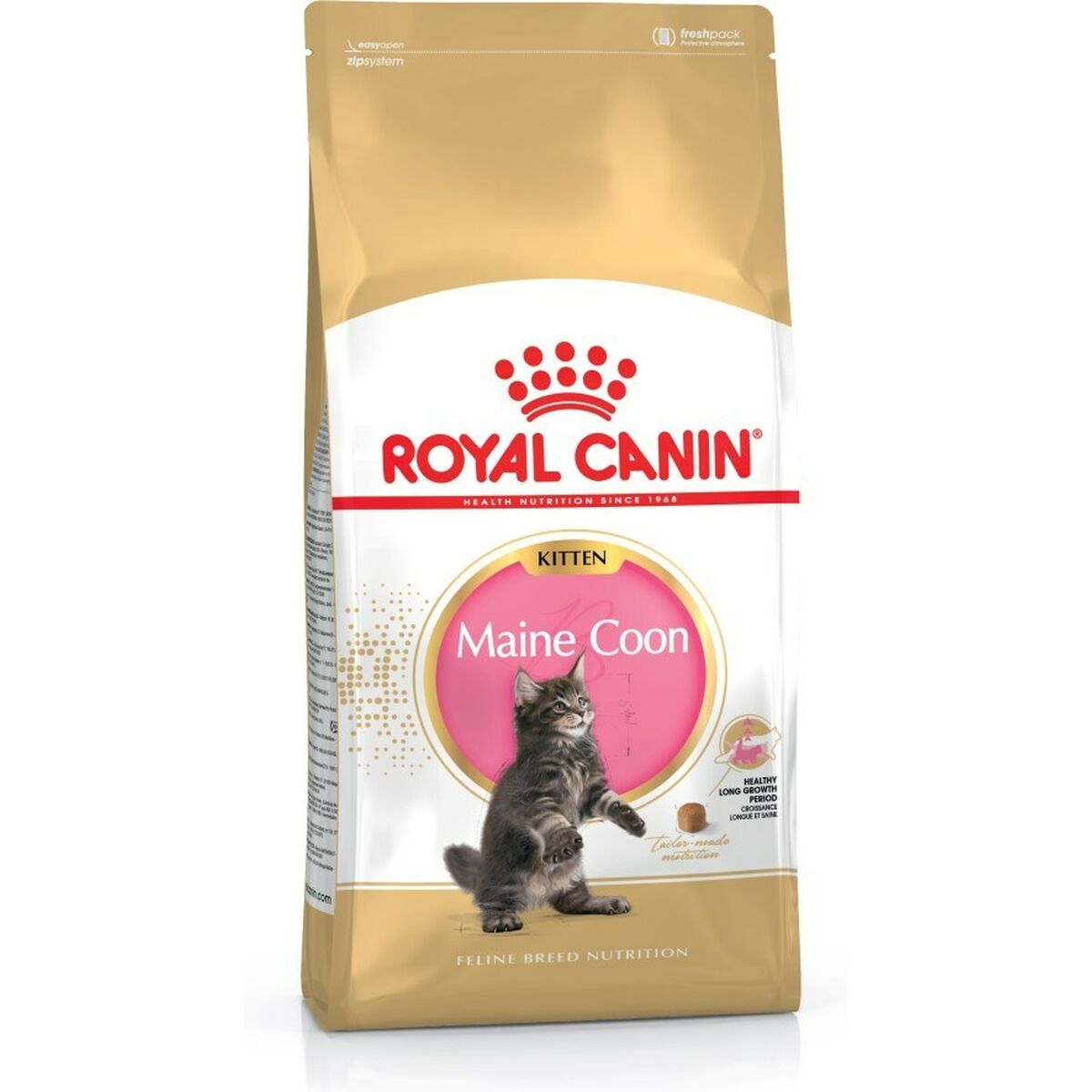 Cat food Royal Canin Maine Coon Kitten Chicken Rice Birds 4 Kg-0