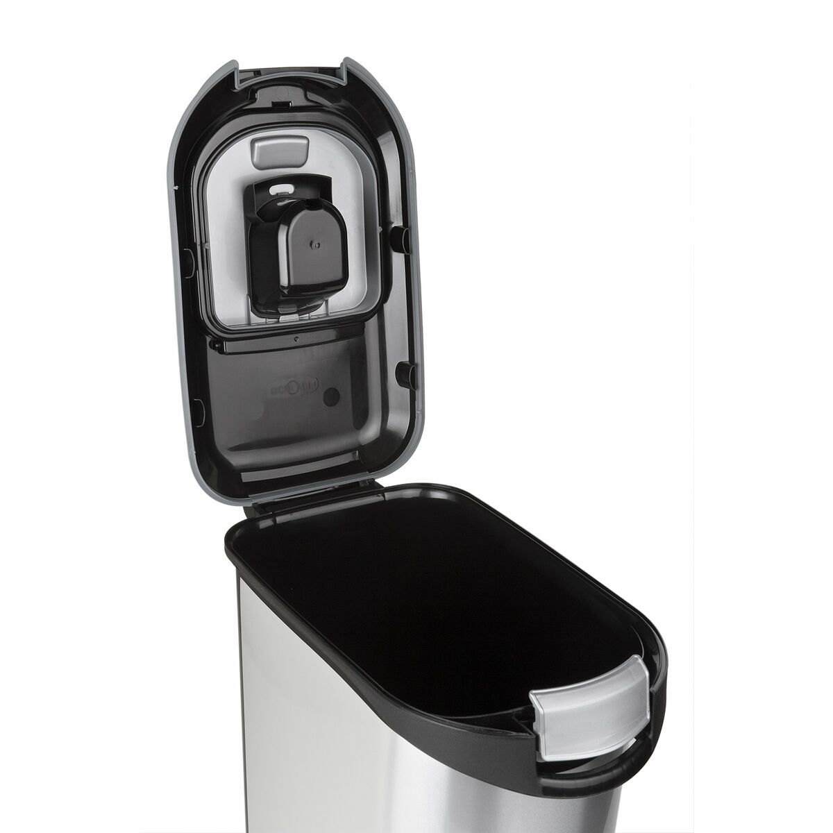 Tin of Dog Food Curver Silver polypropylene 35 L 12 kg-2