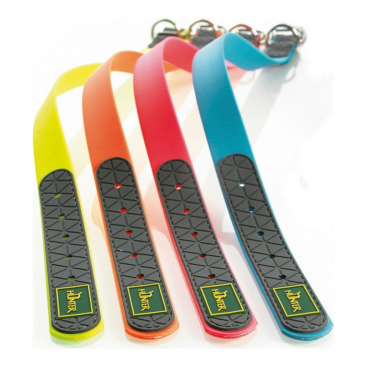 Dog collar Hunter Convenience Yellow (42-50 cm)-1