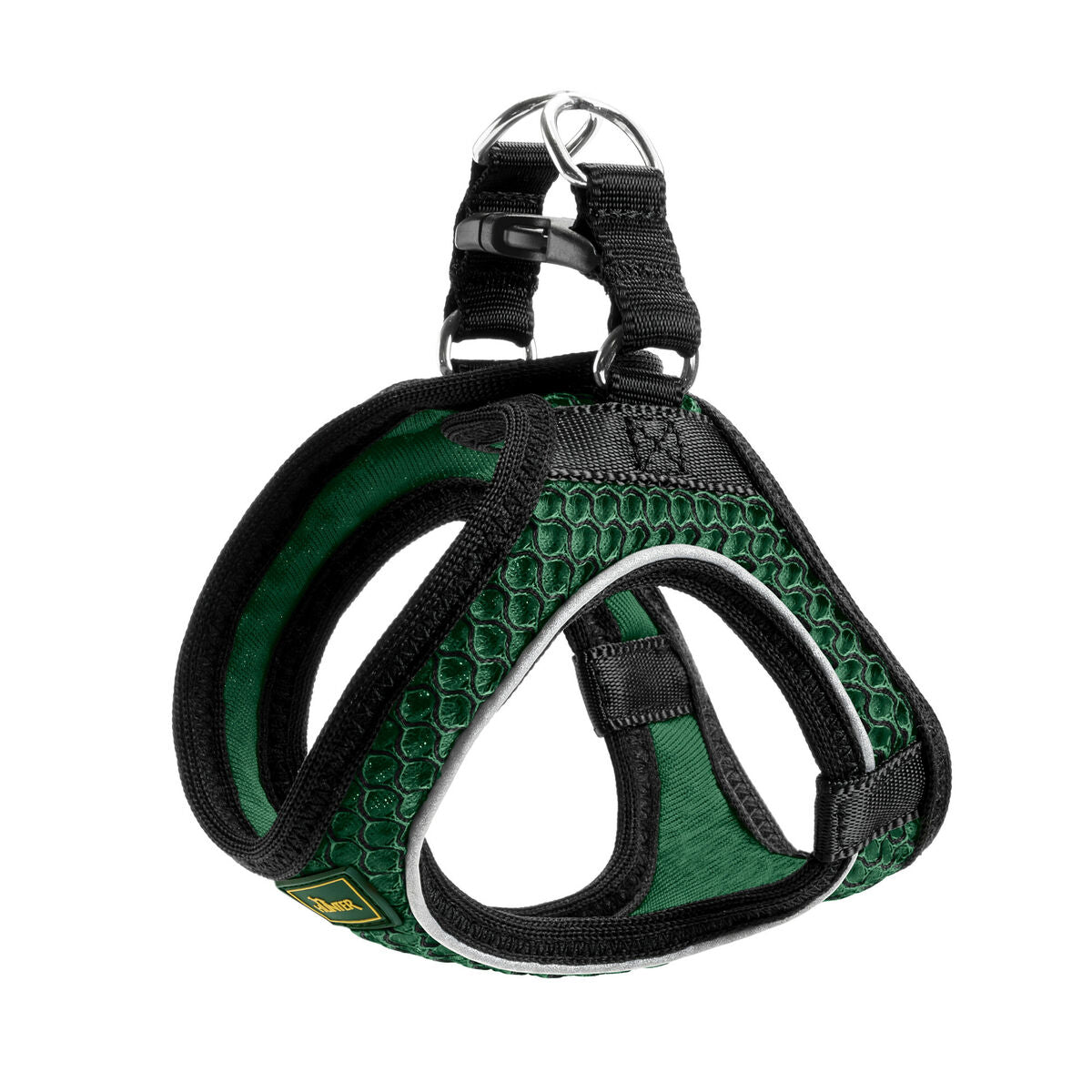 Dog Harness Hunter Comfort Dark green M/L 58-63 cm-0