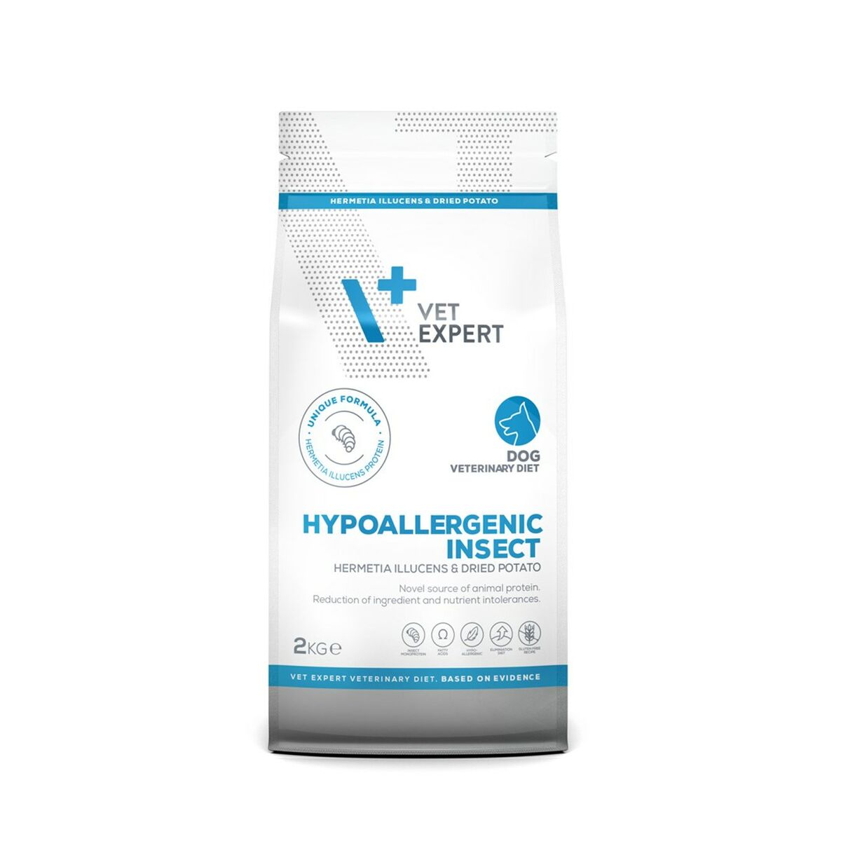 Fodder VETEXPERT Hypoallergenic Insect Dog 2 Kg-0