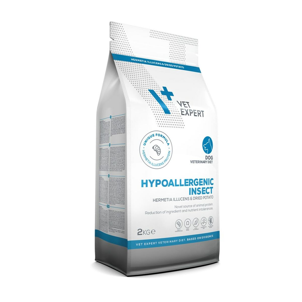Fodder VETEXPERT Hypoallergenic Insect Dog 2 Kg-2