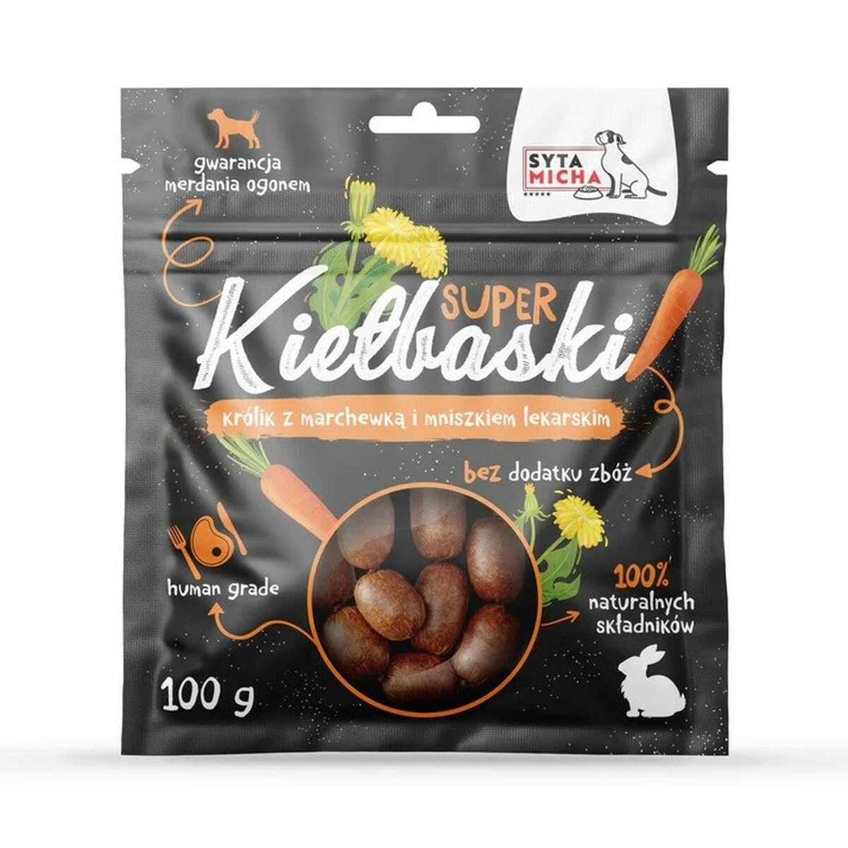Fodder SYTA MICHA Great sausages 100 g-0
