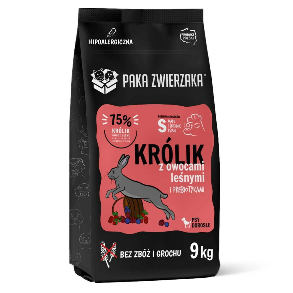 Fodder Paka Zwierzaka Rabbit with forest fruits S Rabbit 9 kg-0