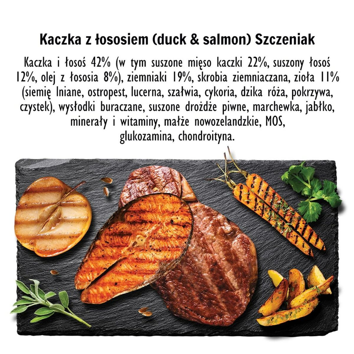 Fodder Paka Zwierzaka Puppy Duck Duck 3 Kg-1