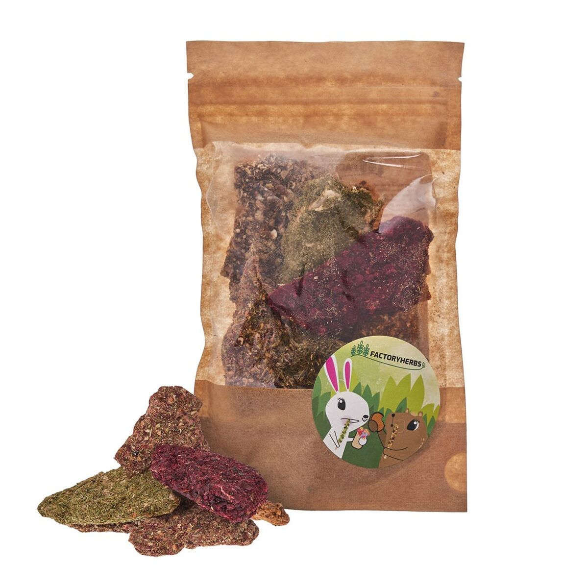 Rabbit Food Factoryherbs Chichilla Tortoise Rodents Parakeet Canary Birds 50 g-0