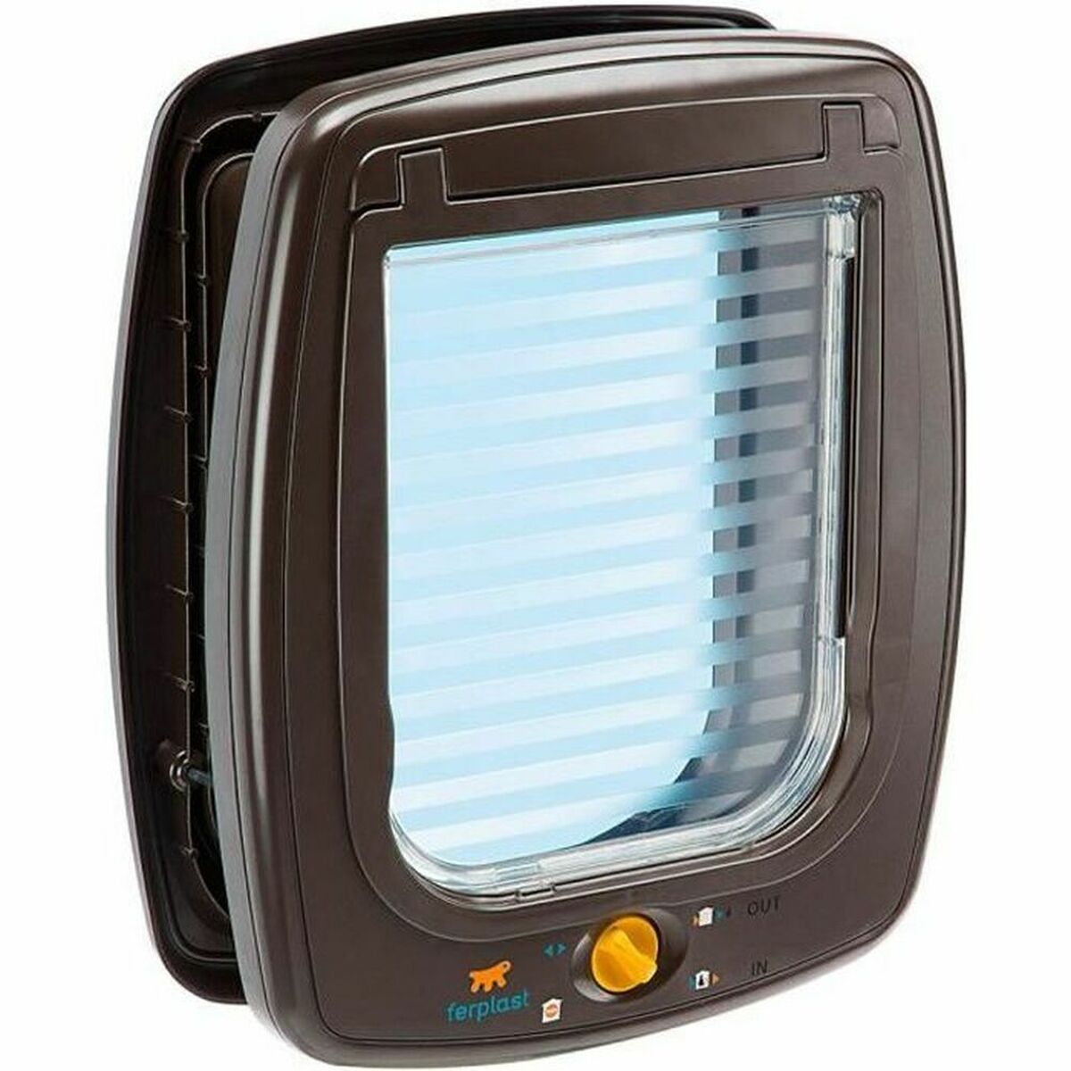 Cat Flap Ferplast Swing 9 26,2 x 10,2 x 31,2 cm Brown Plastic-0