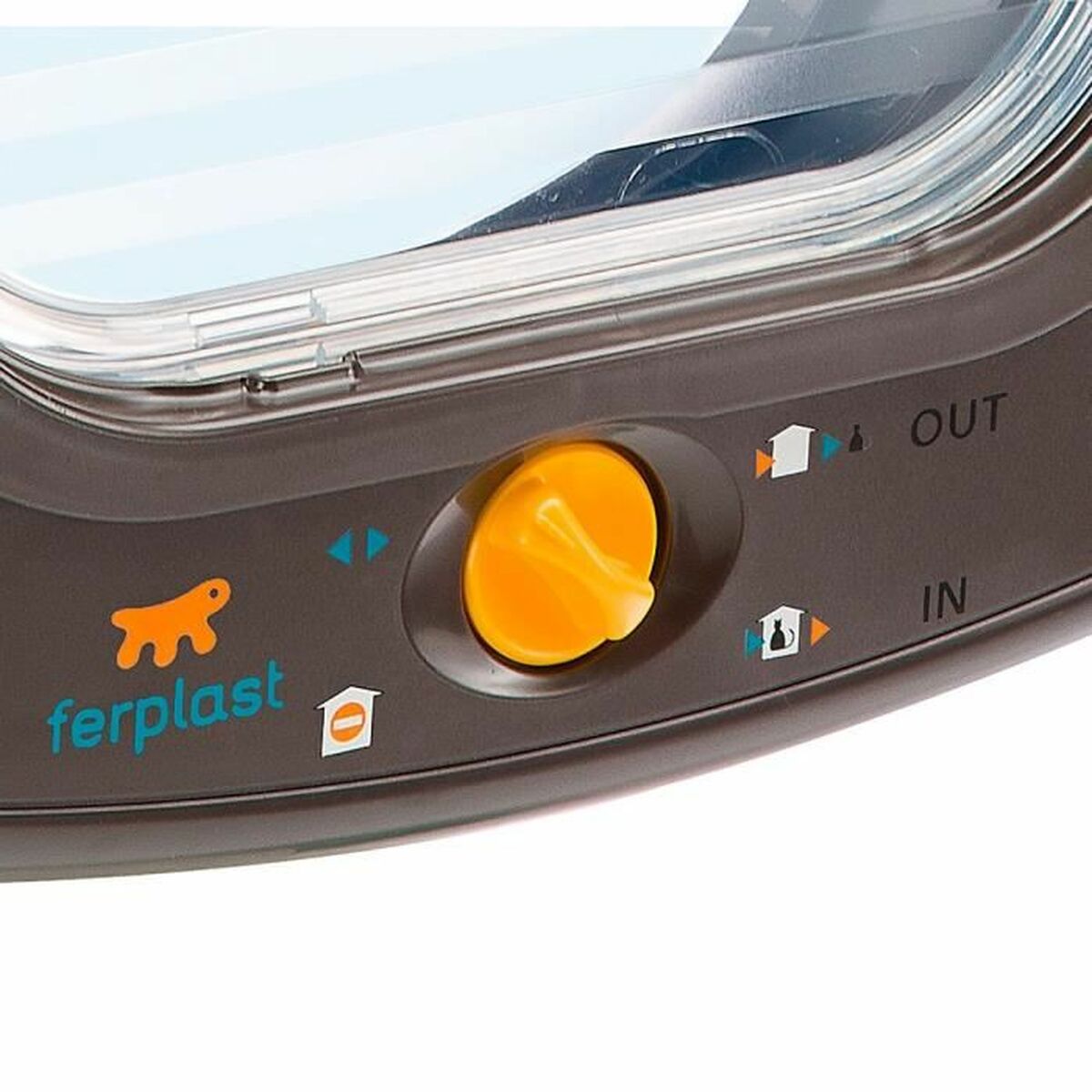 Cat Flap Ferplast Swing 9 26,2 x 10,2 x 31,2 cm Brown Plastic-2