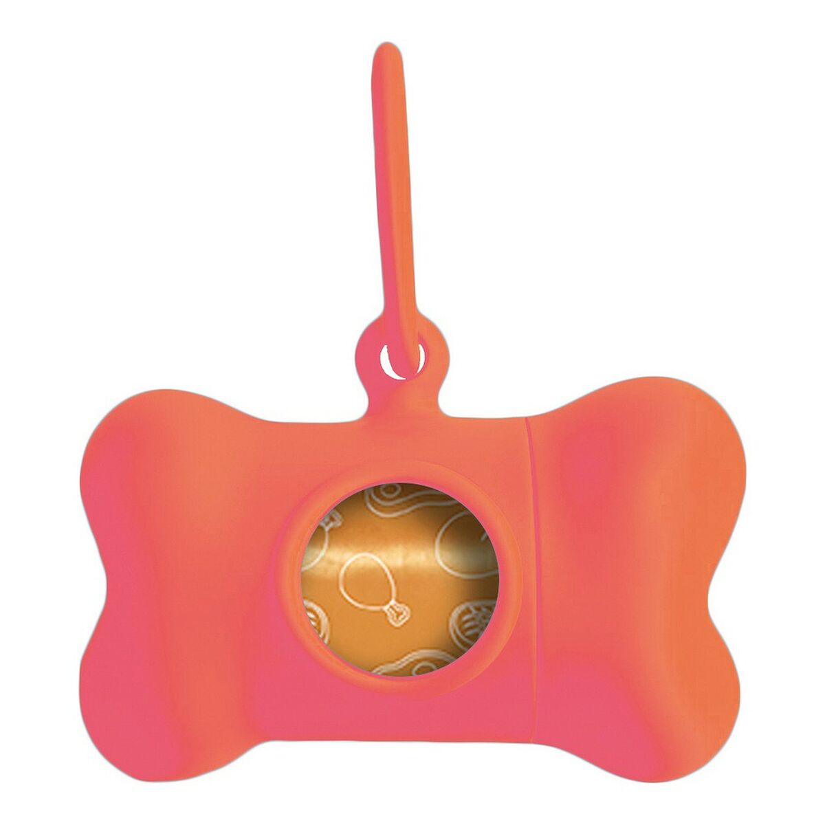 Pet Bag Dispenser United Pets Neon Pink-0