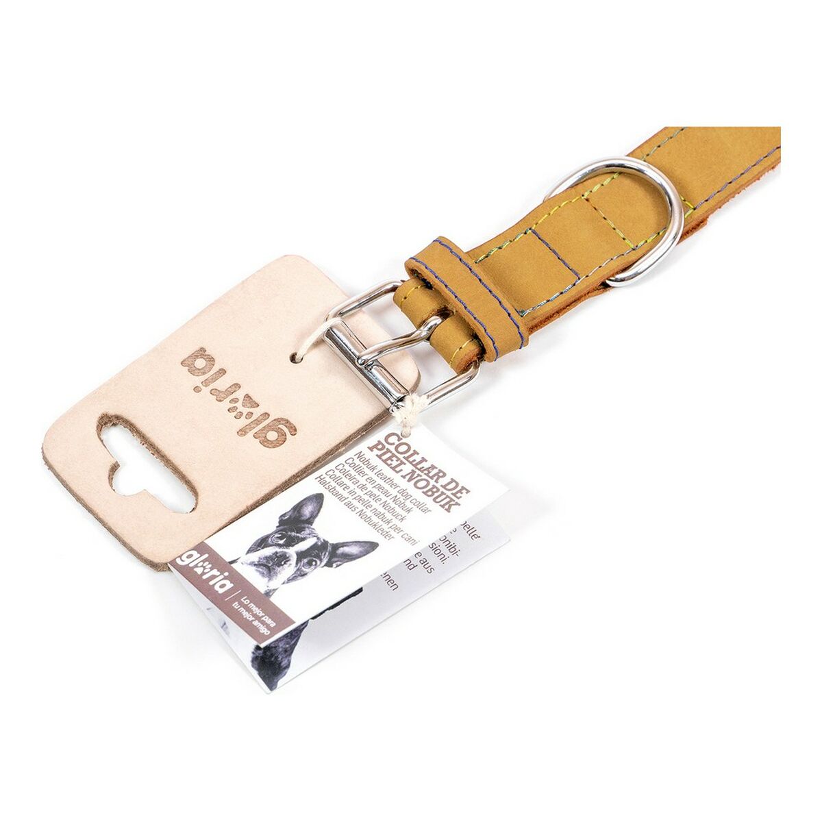 Dog collar Gloria Oasis Yellow (50 x 2,1 cm)-3