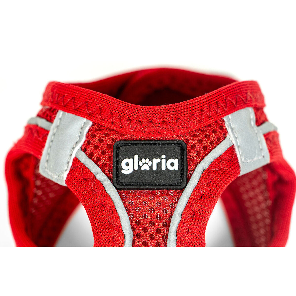 Dog Harness Gloria Trek Star 29,4-32,6 cm 41,4-43 cm Red S-2