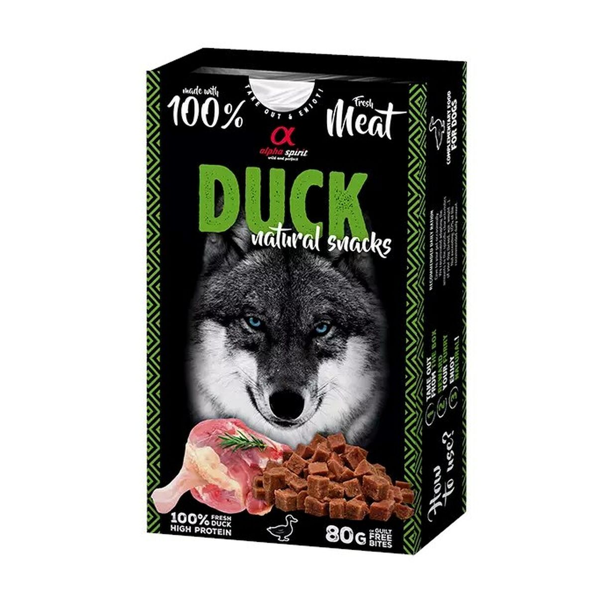 Snack for Cats Alpha Spirit Duck-0