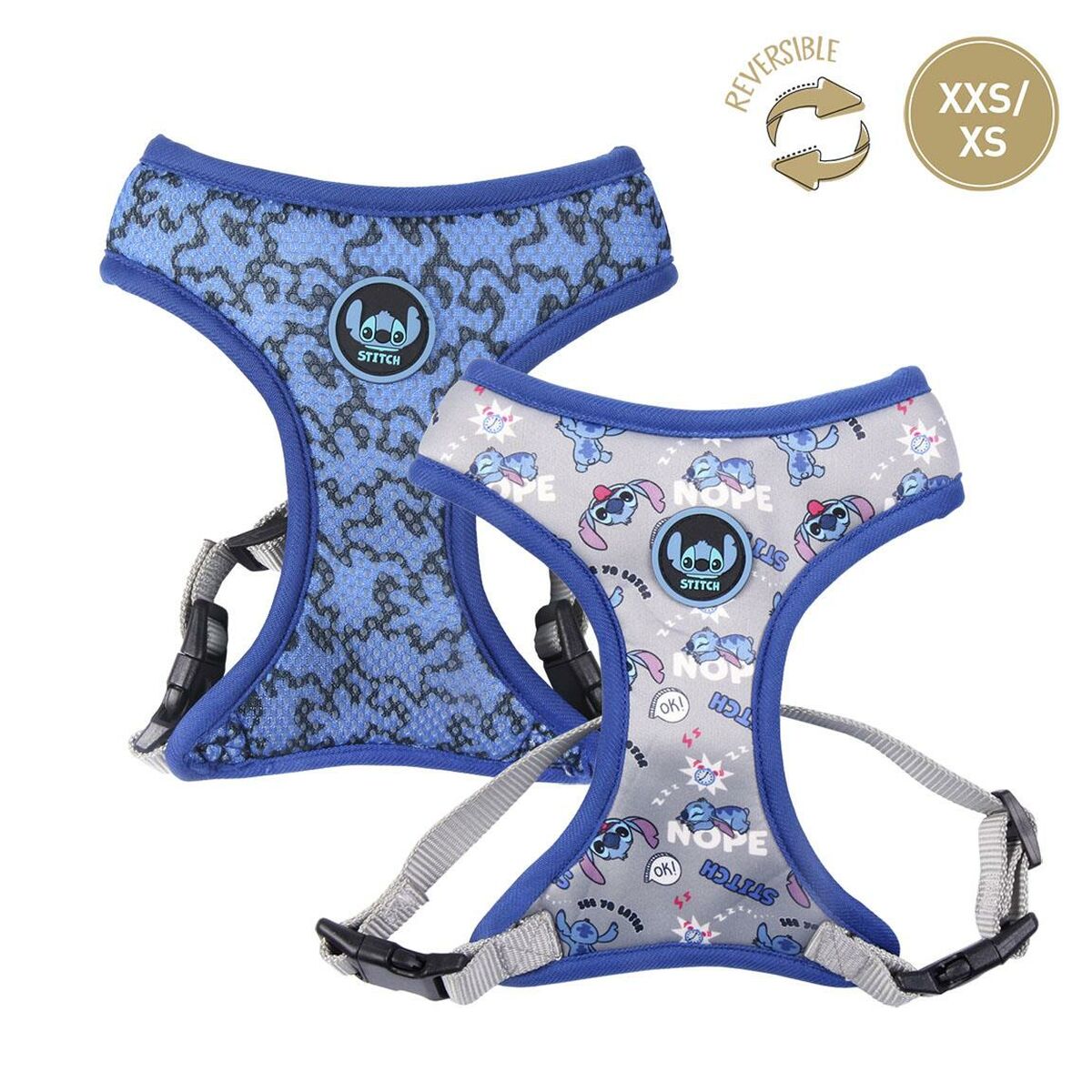 Dog Harness Stitch XXS/XS Dark blue-0