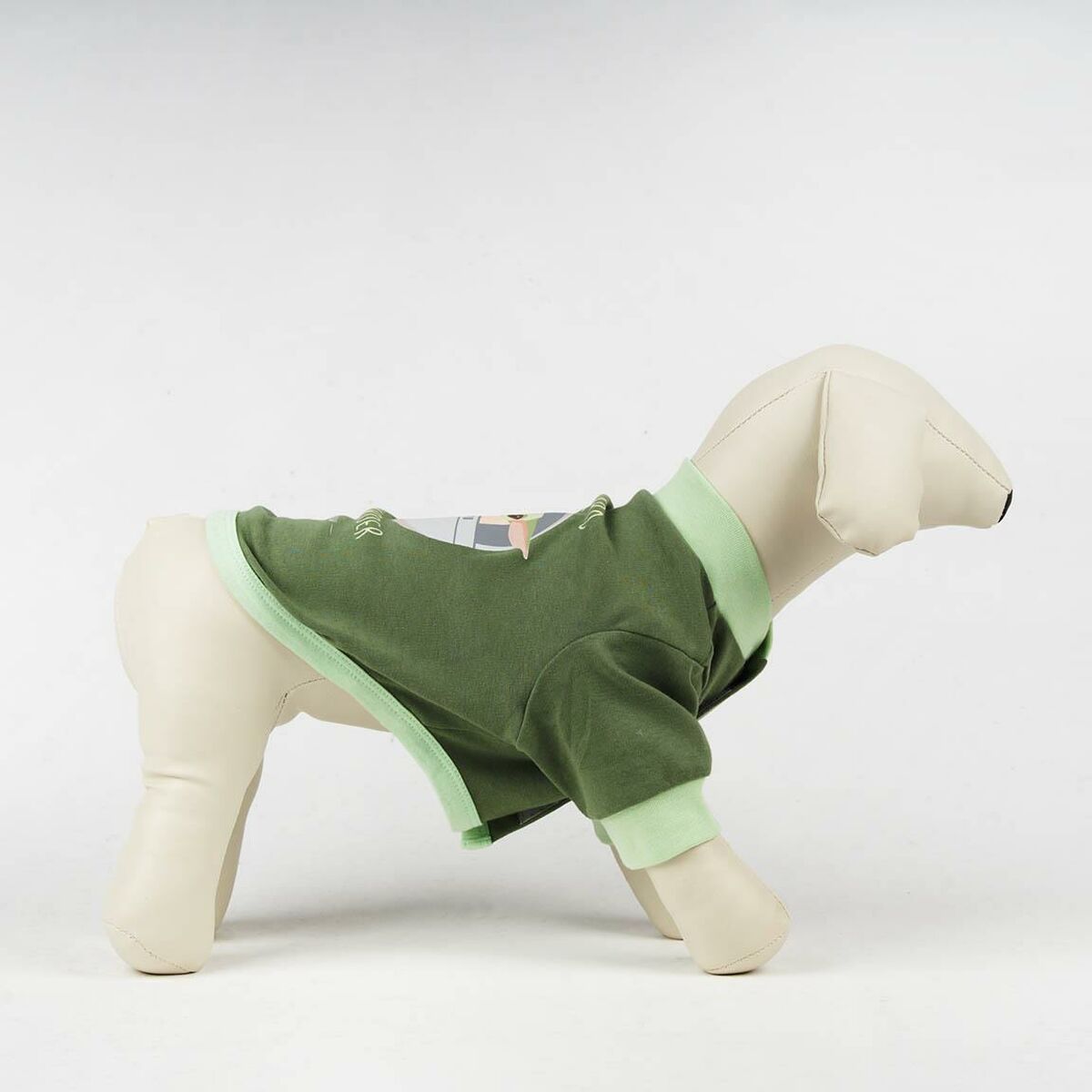 Dog Pyjamas The Mandalorian Green-3