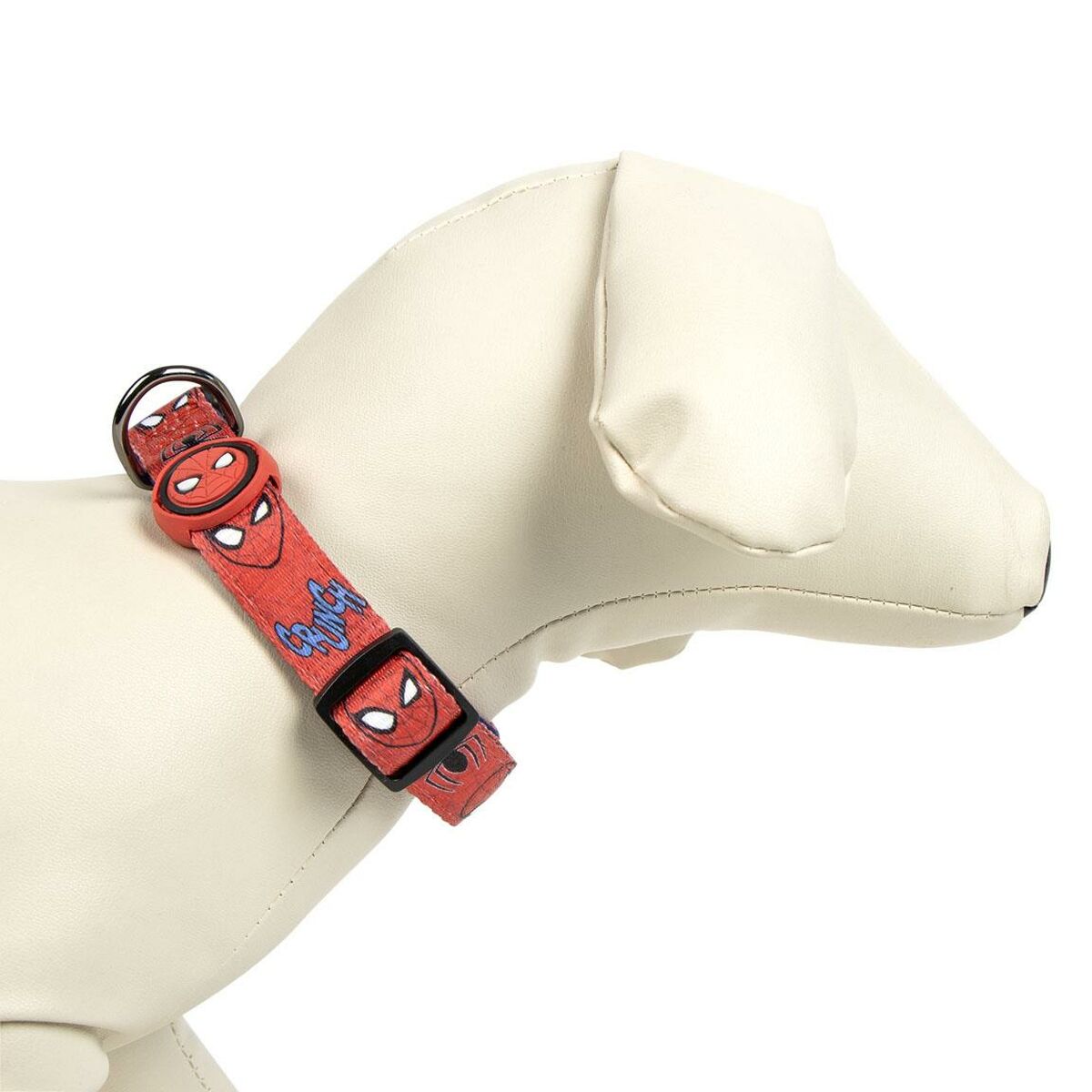 Dog collar Spider-Man Red XXS/XS-4