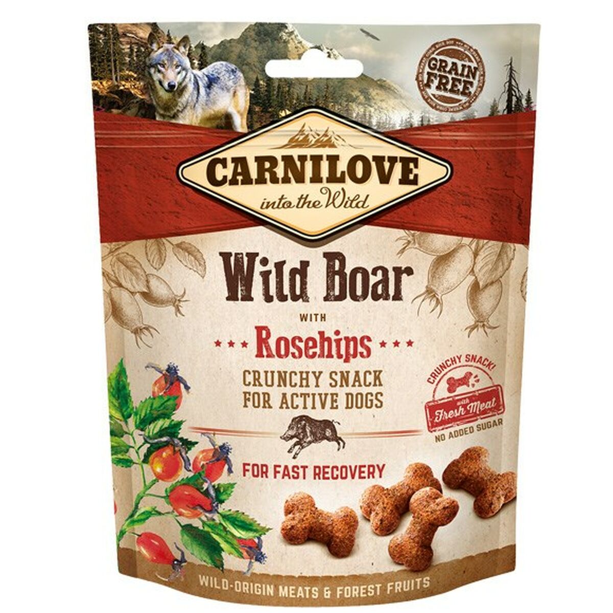 Fodder Carnilove Wild Boar 200 g-0