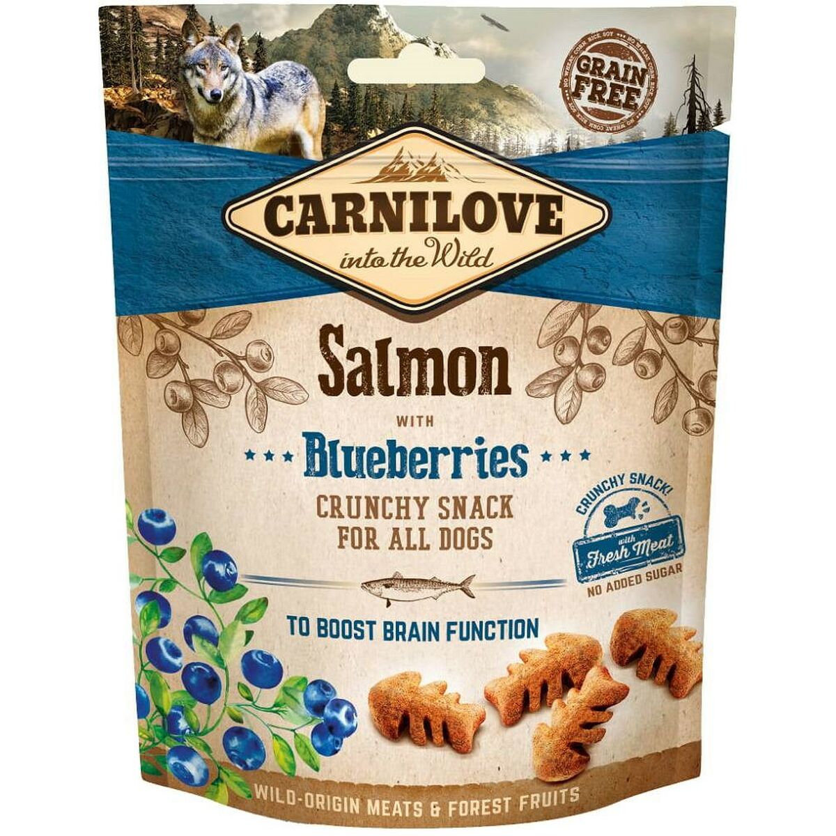 Dog Snack Carnilove Fresh Crunchy Salmon 200 g-0