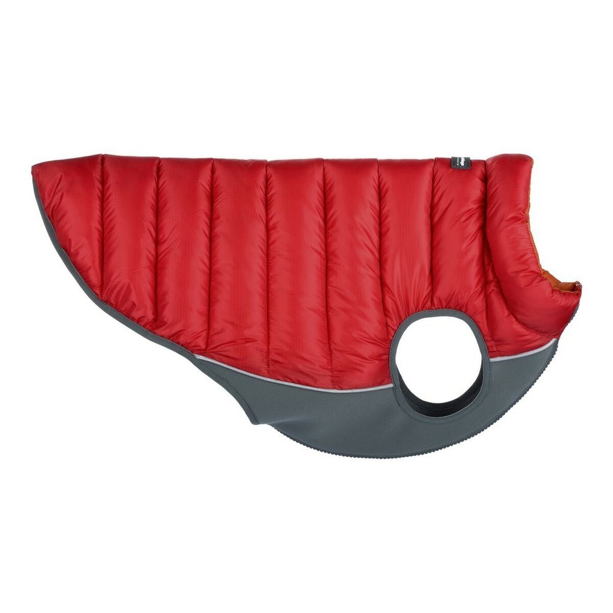 Dog Coat Red Dingo Puffer 30 cm Orange/Red-0