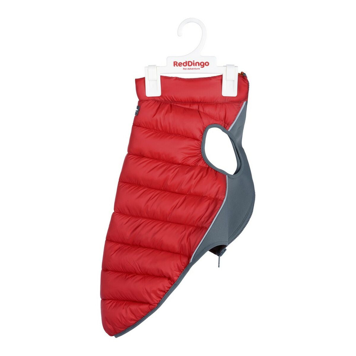 Dog Coat Red Dingo Puffer 30 cm Orange/Red-3